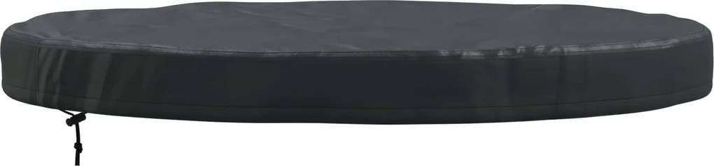 vidaXL Kültéri Asztal Huzat Fekete 92 x 92 x 10 cm 420D Oxford Szövet