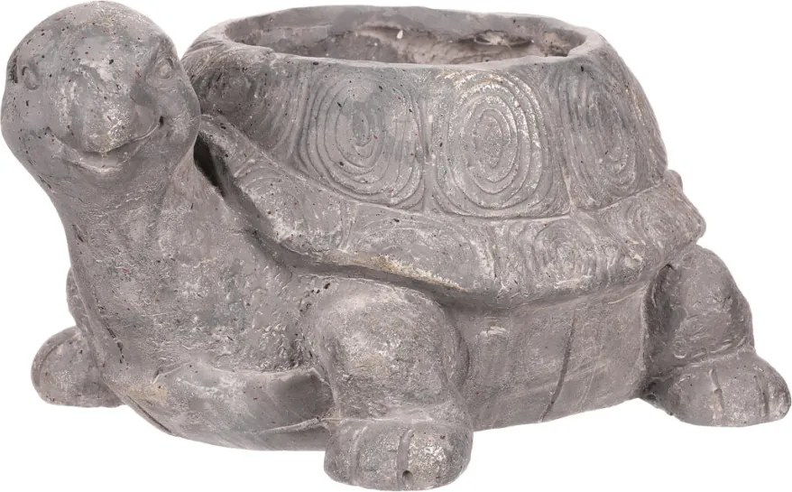 Teknős virágtartó, magnézium, kő hatás