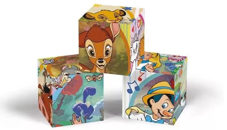 Disney Classics Striped Frame mesekocka 12 db-os Clementoni