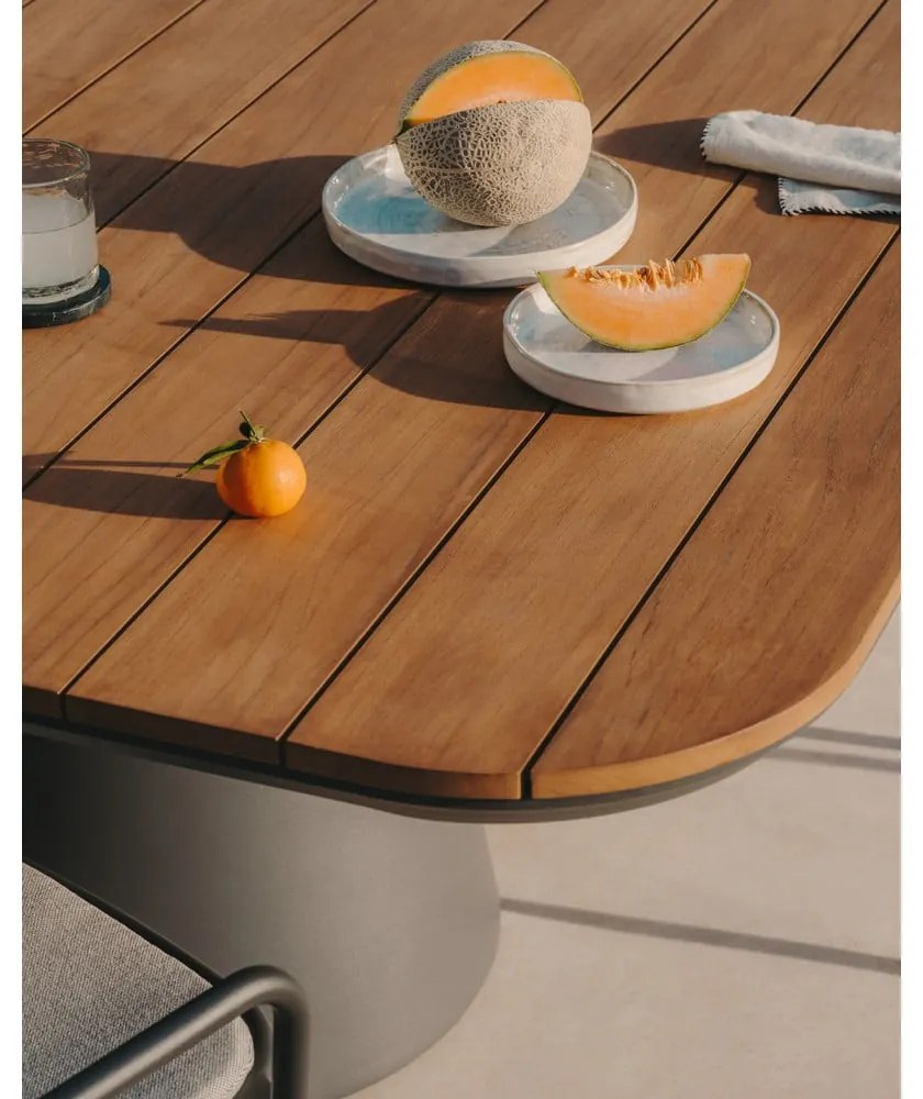 Kerti étkezőasztal 148x148 cm Tudons – Kave Home