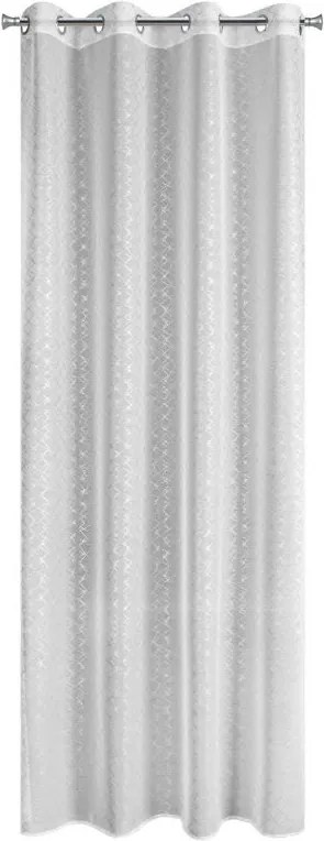 Készfüggöny karikákon Design 91 140x250cm Fehér