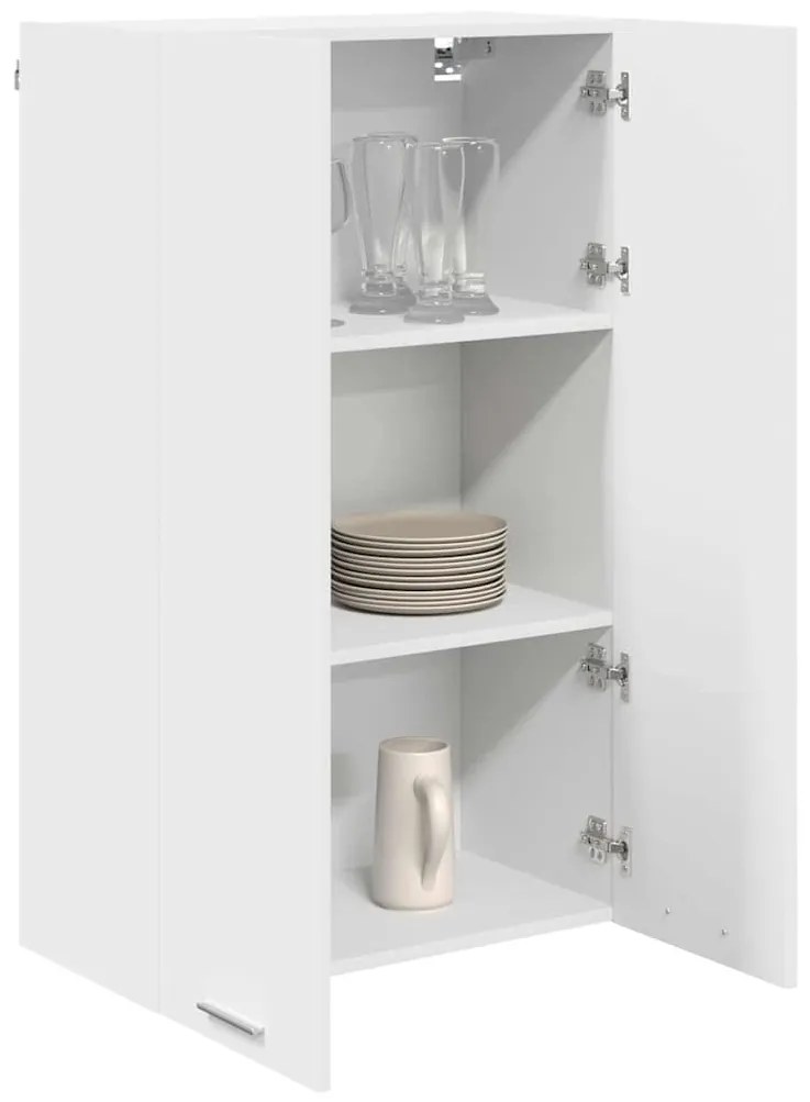 Függő szekrény polcokkal Riga Fehér 60 x 31 x 100 cm Faanyag