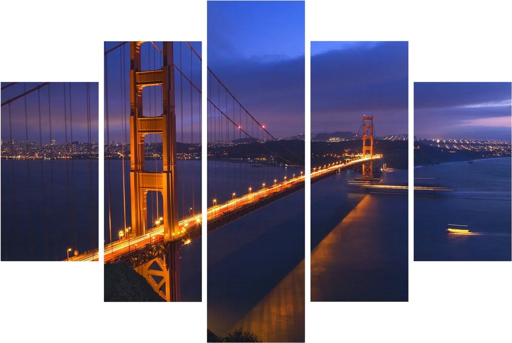 Kép - Golden Gate híd (150x105 cm)