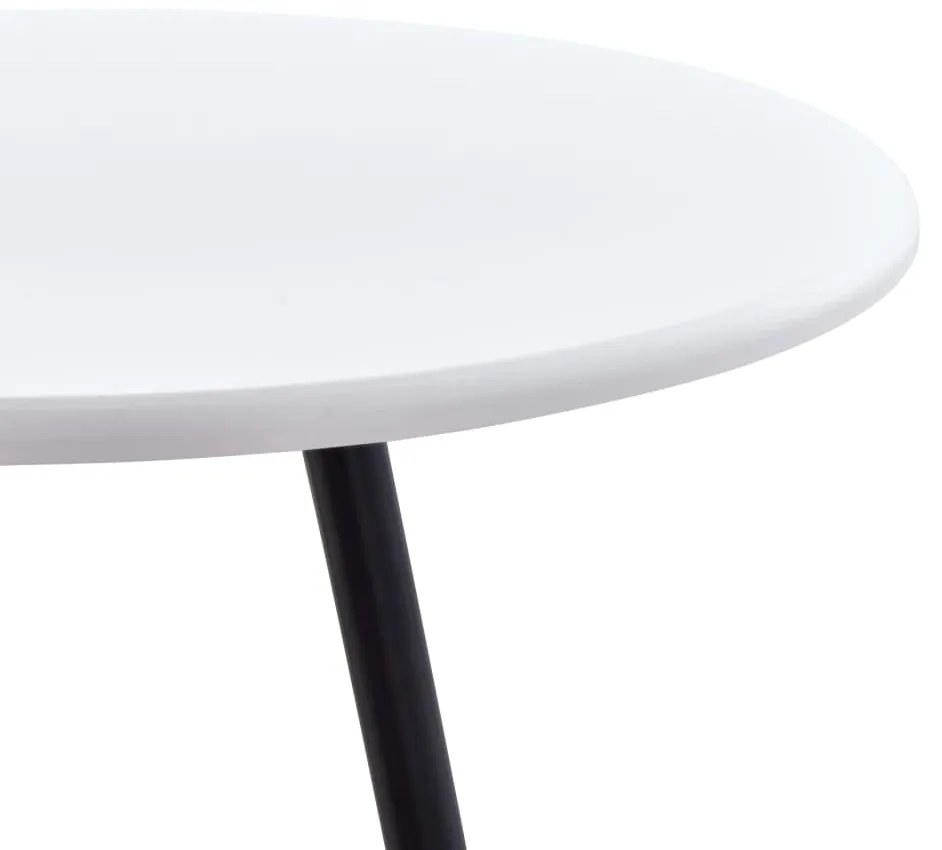 Fehér MDF bárasztal 60 x 107,5 cm