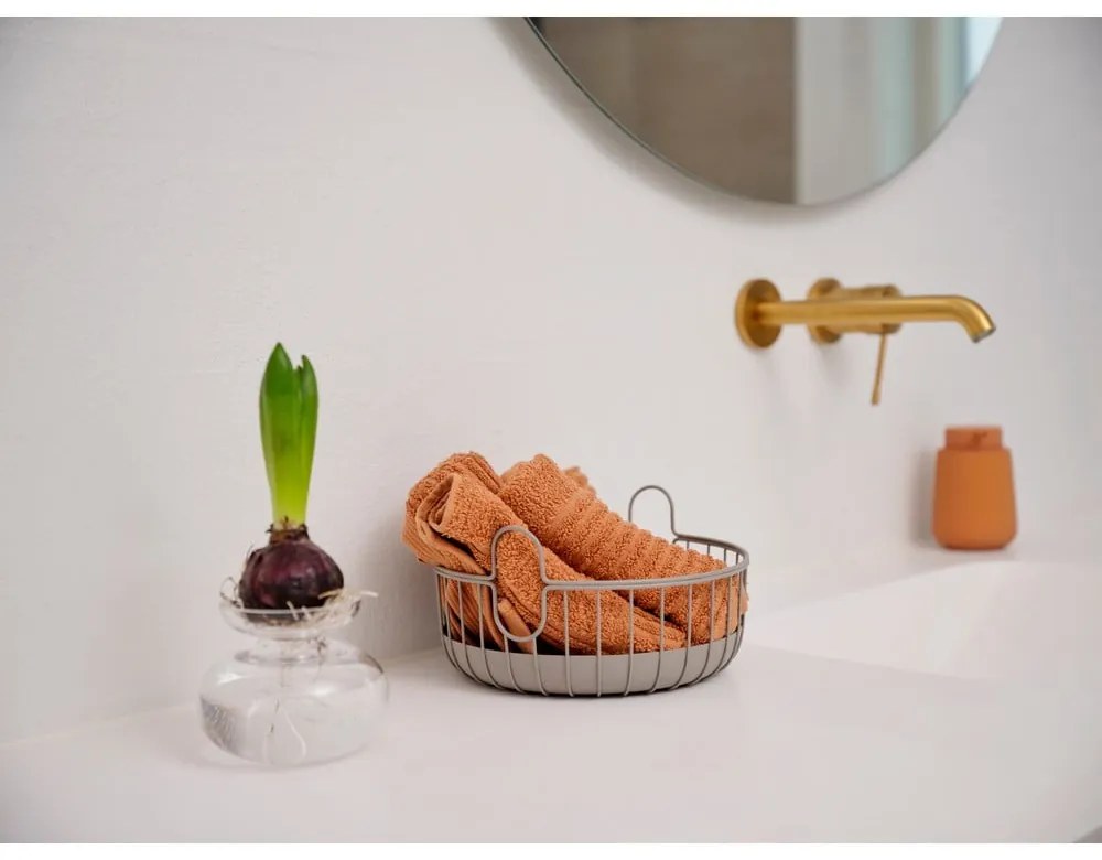 Sárga frottír pamut törölköző 30x30 cm Classic – Zone