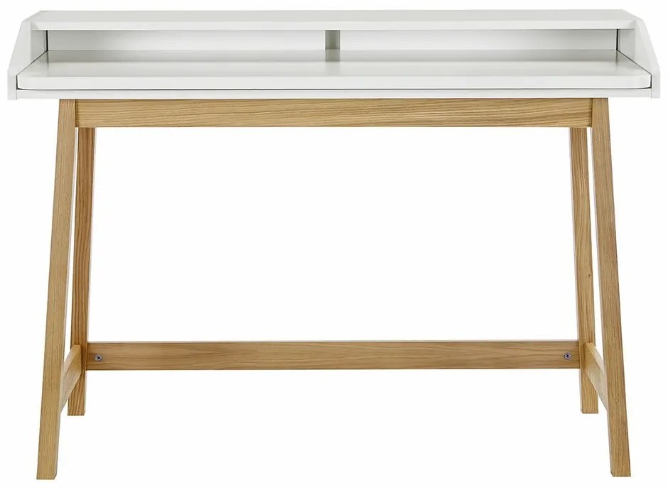 St. James íróasztal, fehér asztallappal - Woodman