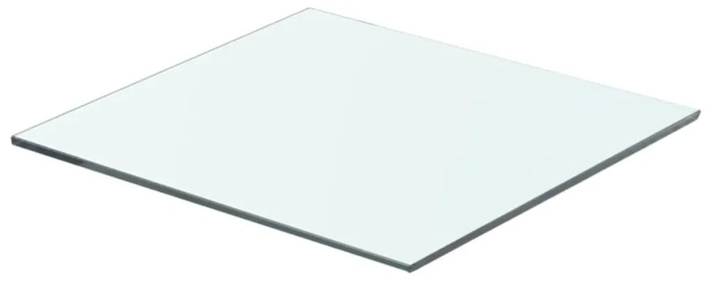 Átlátszó üvegpolc panel 40x30 cm