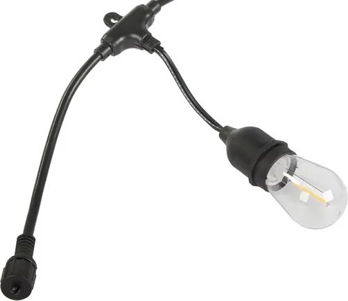 LED világító kerti girland LUCENT, 15 m