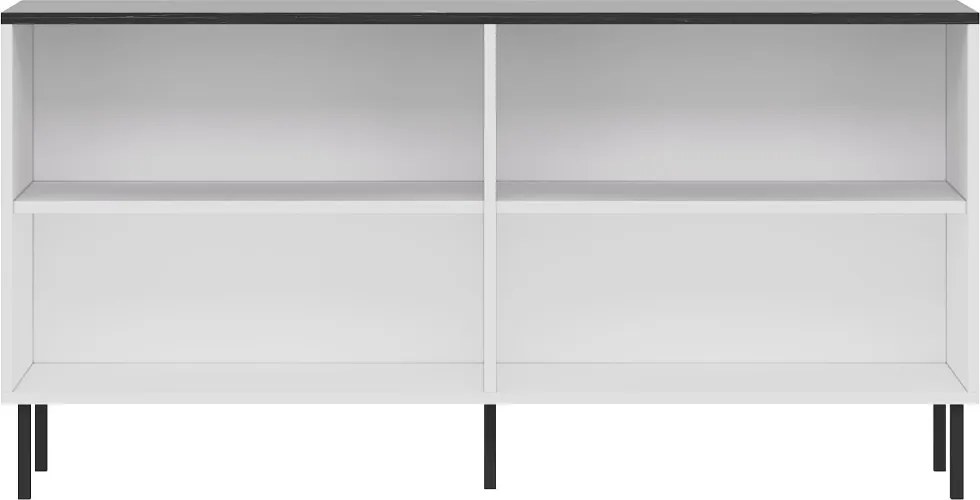 Dora komód, fehér-royal, 150 cm