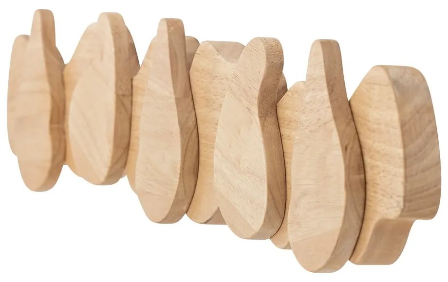 Natúr színű kaucsukfa fali fogas Ross – Bloomingville