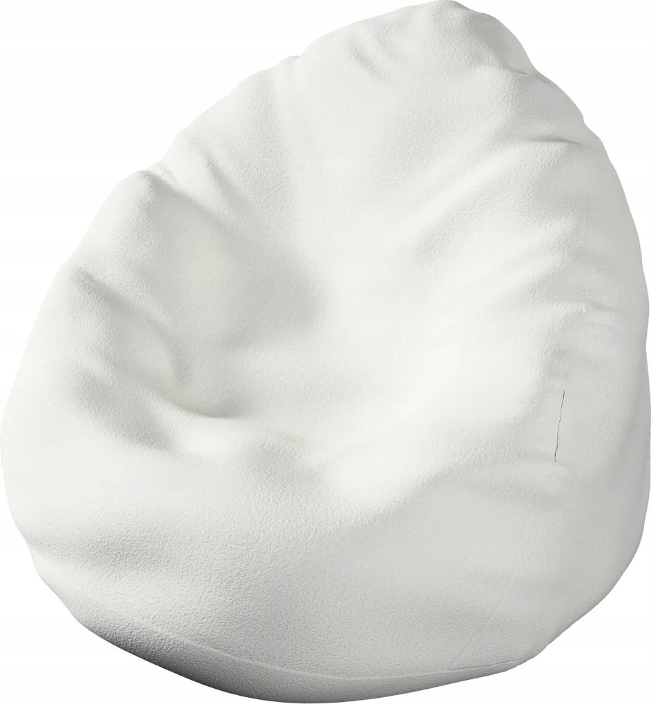 Ülőzsák huzat Ø80 x 115 cm fehér bukla