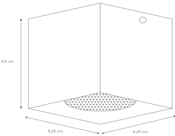 Lucide 09101/01/31 - Spotlámpa BODI 1xGU10/50W/230V