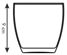 Tescoma CREMA üvegpohár készlet, 350 ml, 6 db