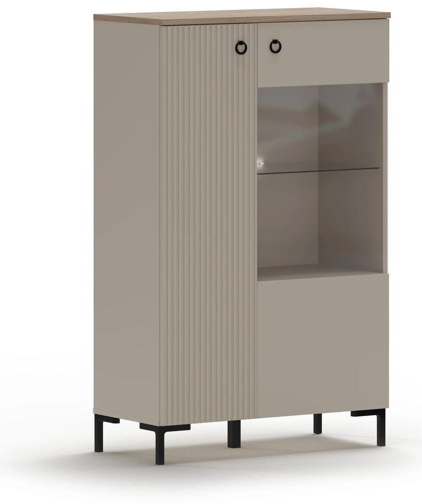 Vitrin Demandaron 2 (taupe + silverjack tölgy) . 1116816