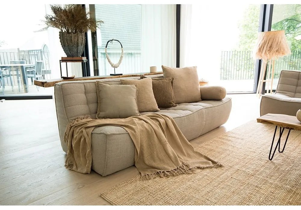 Pamut takaró 130x160 cm Slub – Tiseco Home Studio