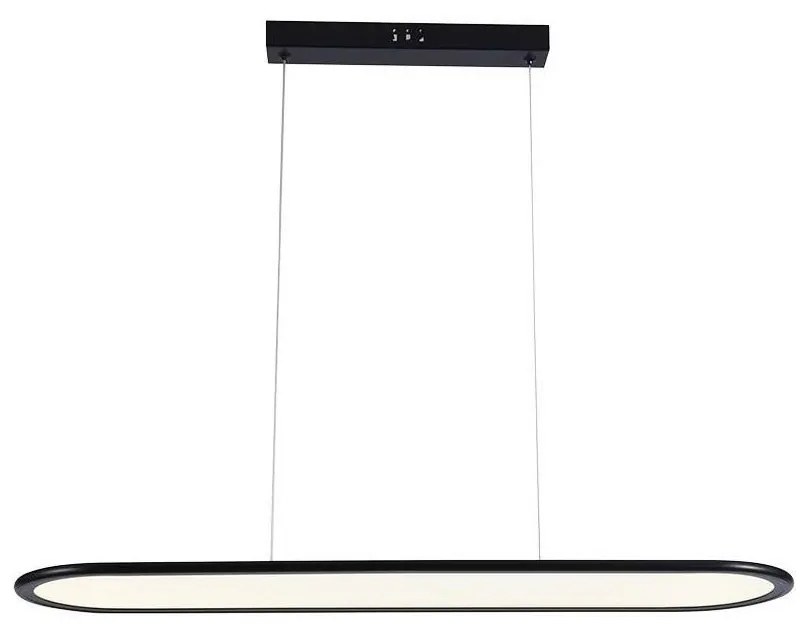 V-Tac LED Csillár zsinóron LED/24W/230V 3000K fekete VT1619