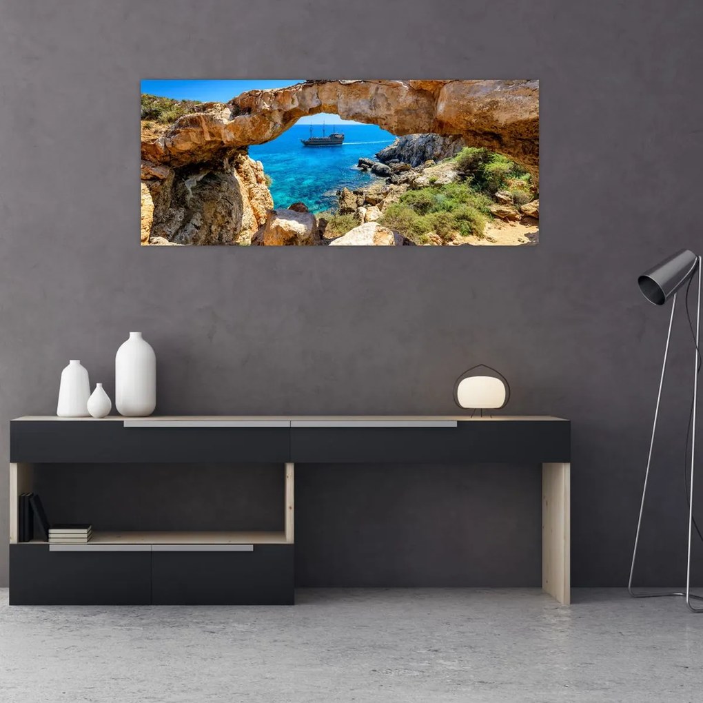 Kép - Cape Greco (120x50 cm)