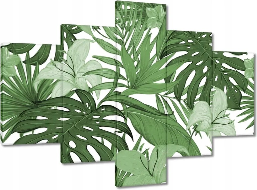Vászonkép 100x70 Monstera Modern minta