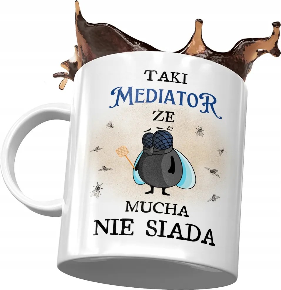 Bögre Mediátornak Hogy A Legyek Nem Ülnek Ajándék Nyomtatott Fotóval