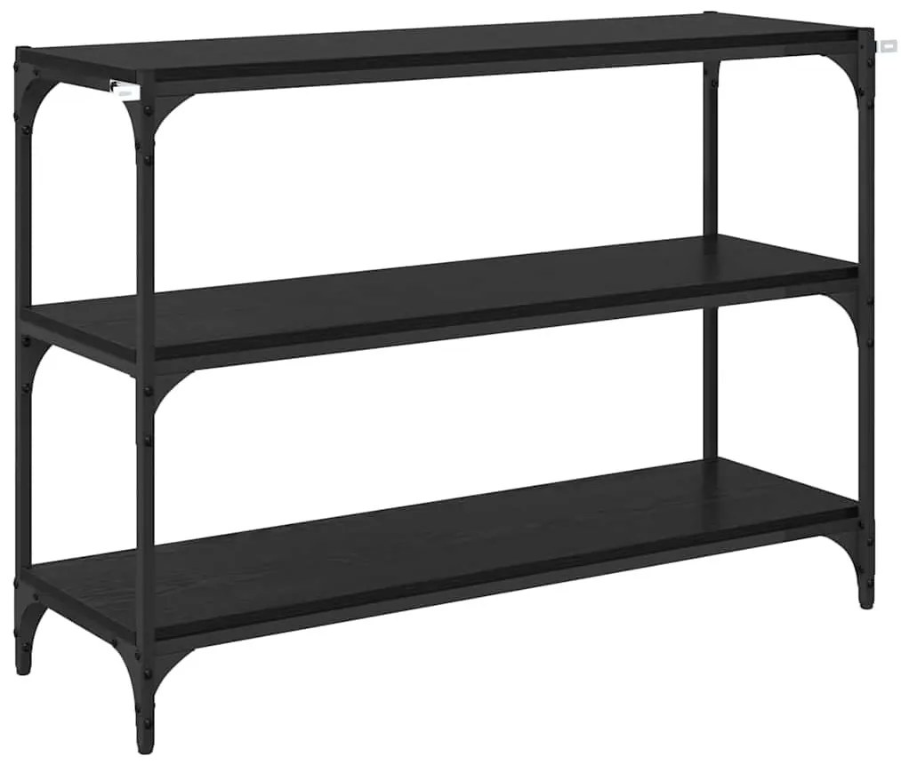 Könyvespolc Musta tammi 100 x 33 x 71 cm Faanyag