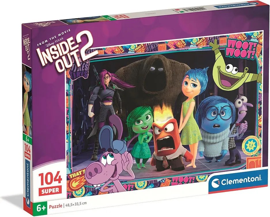 Disney Agymanók Brain Team 104 db-os puzzle Clementoni