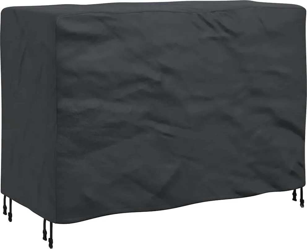 vidaXL Bútor takaró Egyszínű Fekete 130 x 80 x 70 cm 600D