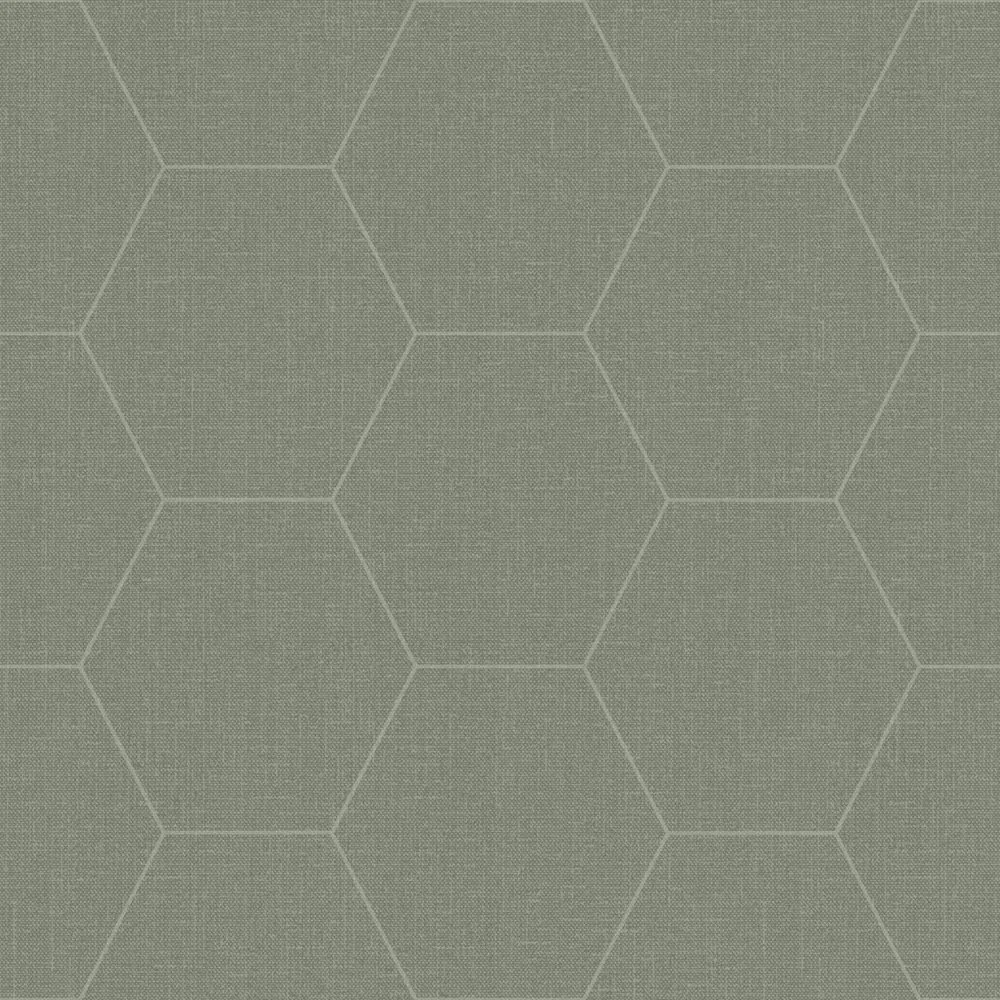 Geometrikus Flizelin Tapéta Hexagonokkal