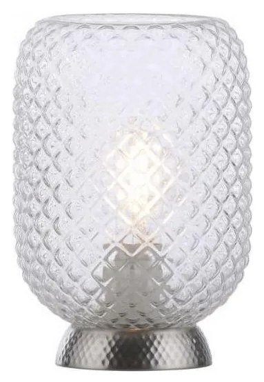 JUST LIGHT. 14906-55 - Asztali lámpa REISHI 1xE27/40W/230V króm