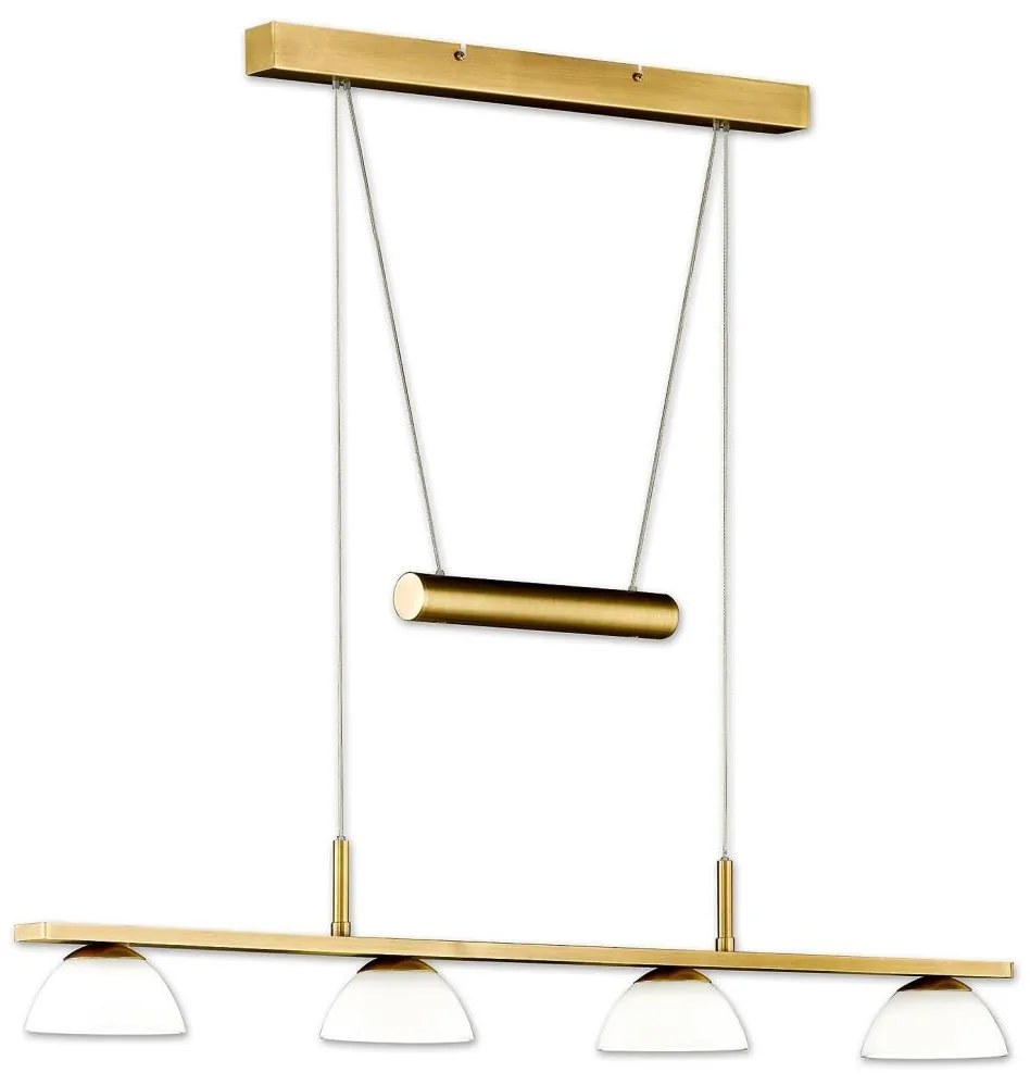 Fischer &amp; Honsel 65054 - LED Csillár zsinóron VIGO 4xLED/4W/230V