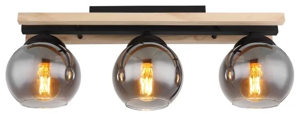 Globo 15569-3D - Felületre szerelhető csillár CONNI 3xE27/25W/230V