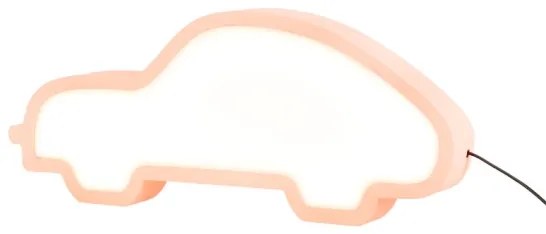 Gyermek asztali LED-lámpa CAR LED/11W/230V rózsaszín
