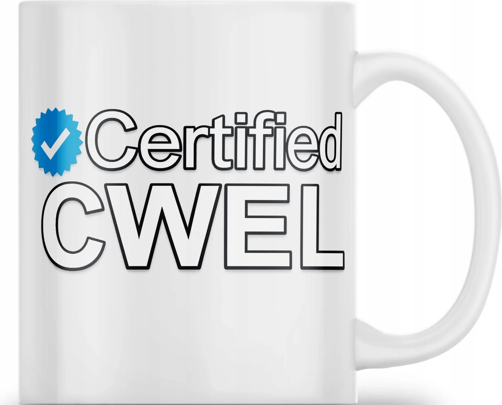 Kerámia Bögre Vicces Certified Cw#l Ellenőrzött Ajándék Sláger