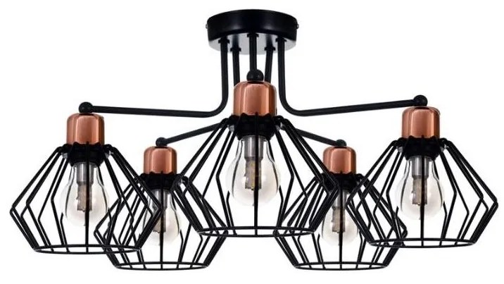 Csillár PORTO 5xE27/40W/230V