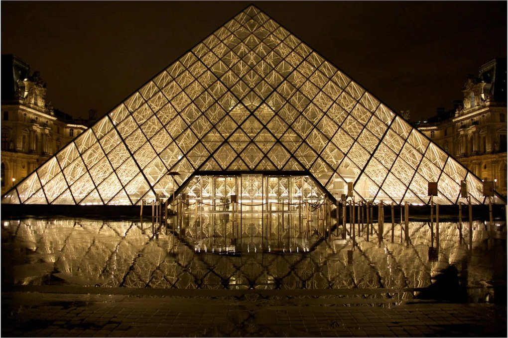 Louvre képe (90x60 cm)