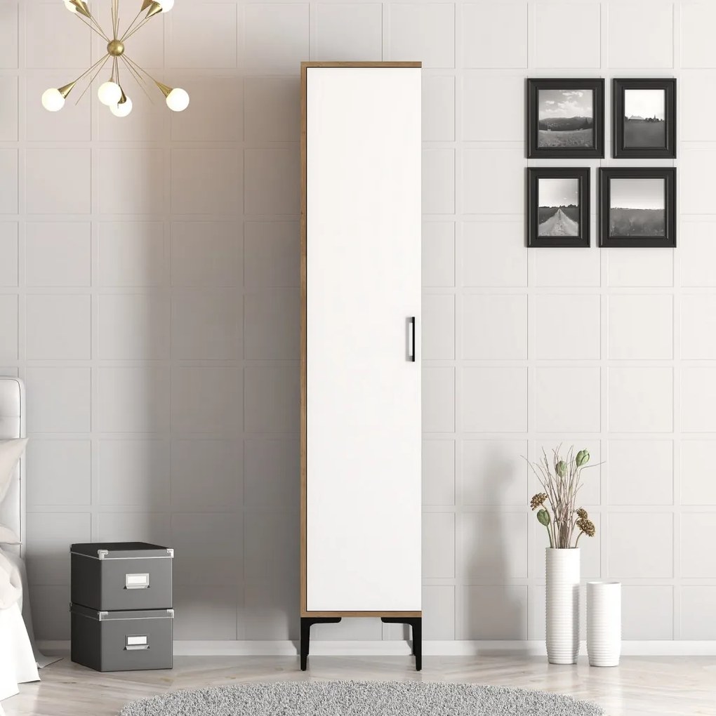 Kumsal S - Walnut, White