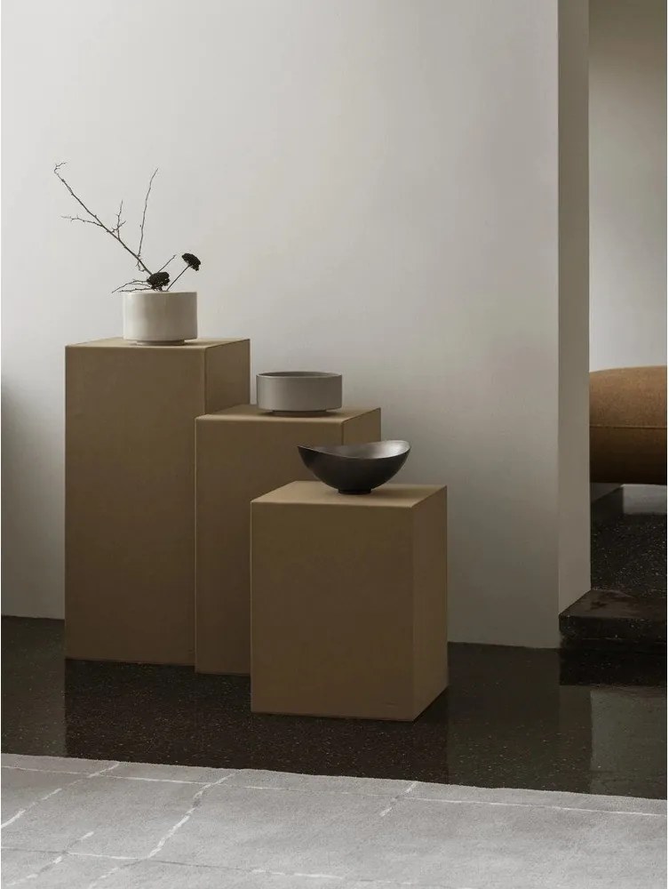 Műbőr-karton virágtartó állvány (magasság 76 cm) Sahla – Blomus