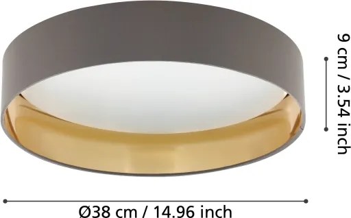 Eglo 99542 - LED Mennyezeti lámpa MASERLO LED/24W/230V