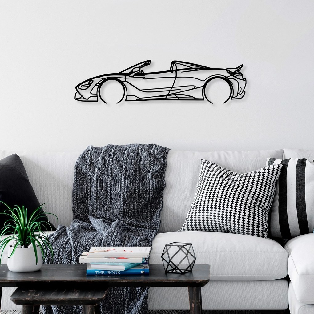 Fém fali dekoráció, McLaren 720S Silhouette
