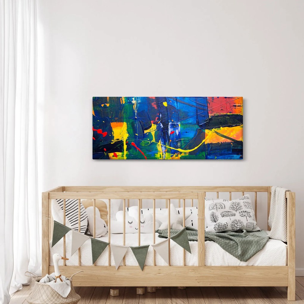 Kép - Absztrakció (120x50 cm)