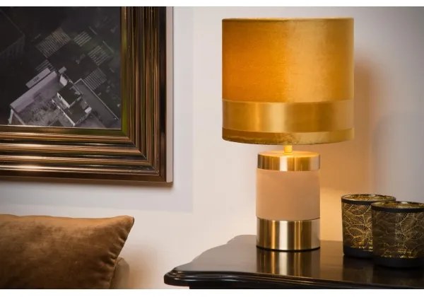 Lucide 10500/81/34 - Asztali lámpa EXTRAVAGANZA FRIZZLE 1xE14/40W/230V arany