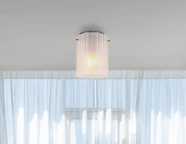 Globo 15904DF - Mennyezeti lámpa TULIVAR 1xE27/40W/230V átm. 18 cm fehér