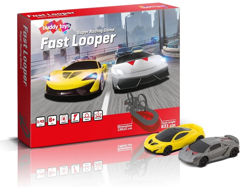 Buddy Toys BST 1633 Gyors Looper, 630 cm, GyorsLooper, 630 cm