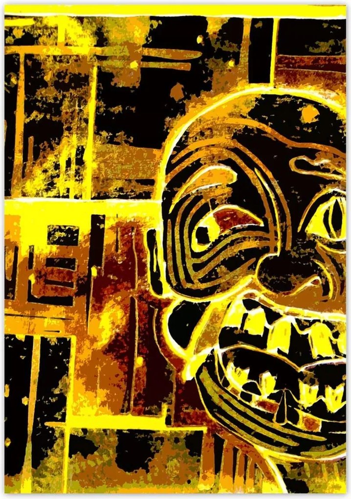 Poszterek 70x100 Koponya Halál Csontváz