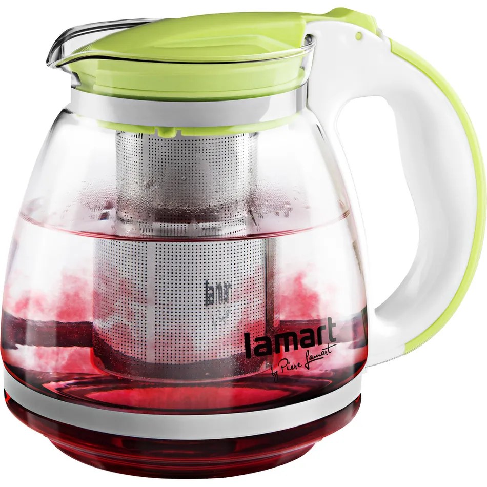 Lamart LT7028 Verre teáskancsó1,5 l, zöld, 1,5 l