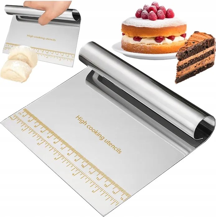 Fém Spatula Kaparó Torta Kés Krém Dekoráció #115