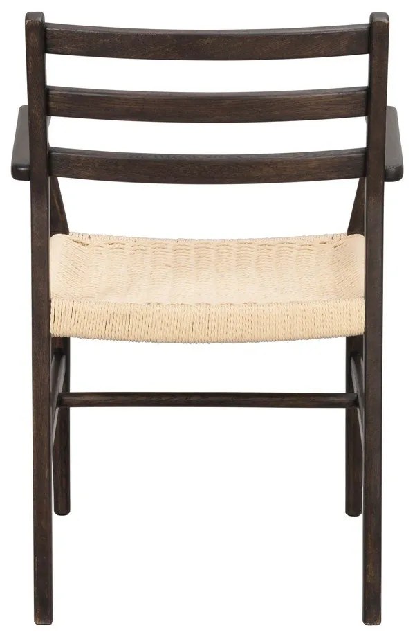 Natúr színű-sötétbarna étkezőszék Harlan – Rowico