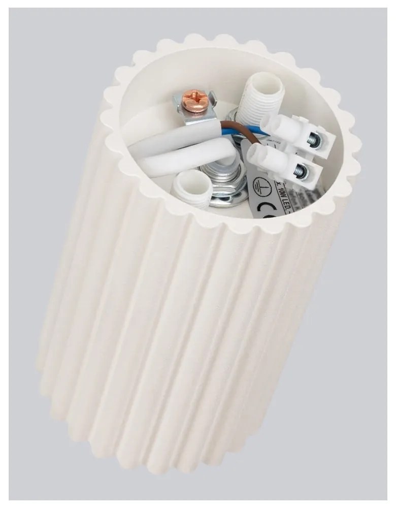 Krémszínű spotlámpa Gleam – Sollux