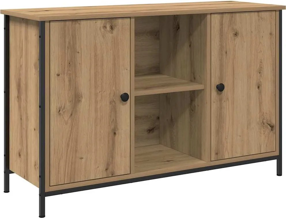 vidaXL TV szekrény garnitúra Artisan tölgy 101 x 35 x 65 cm Faanyag