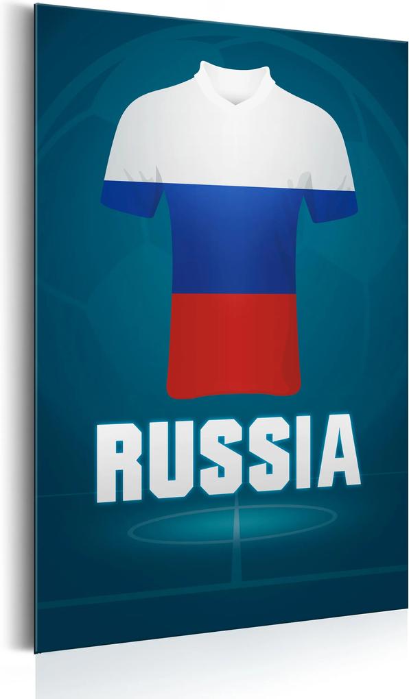 Plakát fémen - Football: Russia [Allplate]