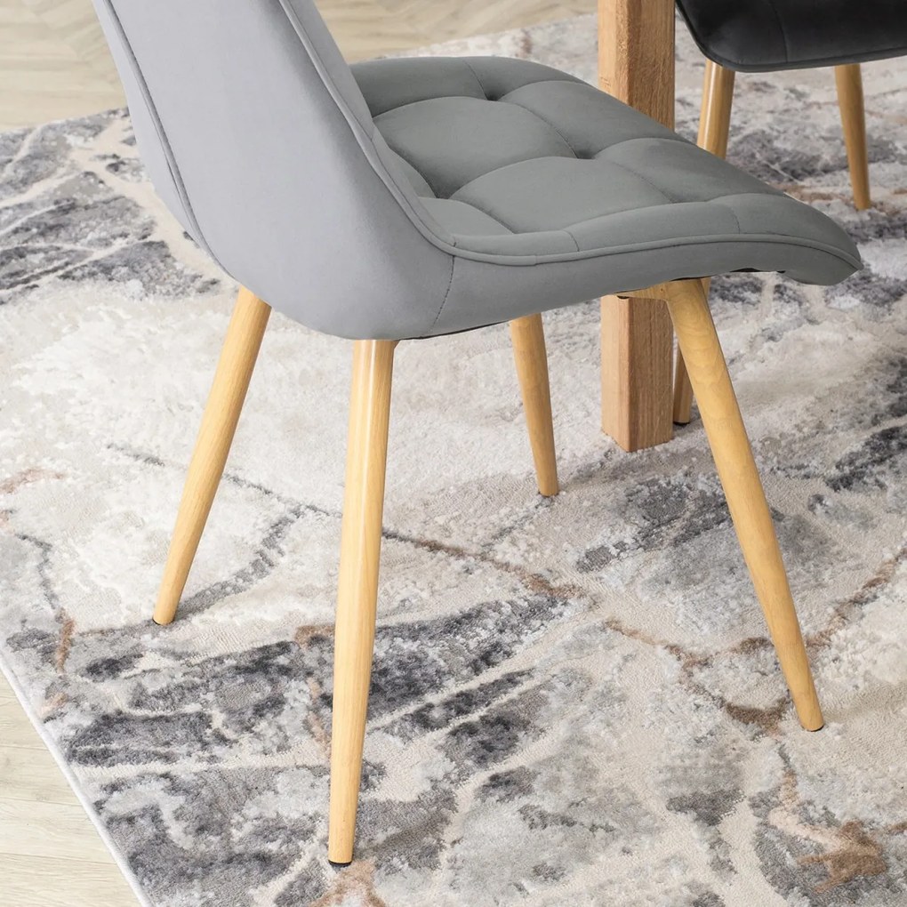 Szürke Bársony Étkezőszék RODRI